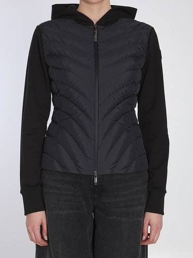 Diagonal-Quilted Sweatshirt - MONCLER - BALAAN 1