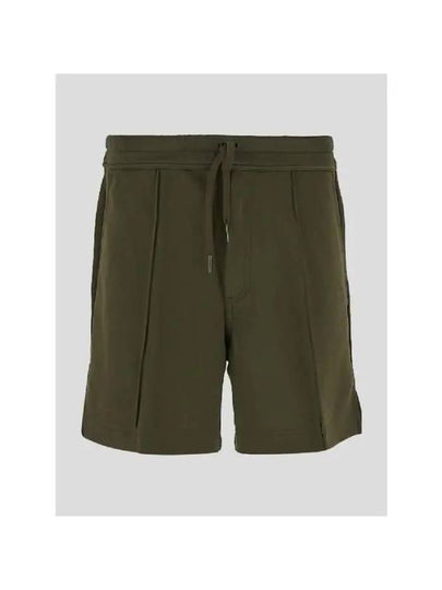 Viscose Shorts Dark Olive - TOM FORD - BALAAN 2