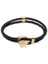 Medusa charm bracelet leather DG05579 - VERSACE - BALAAN 1