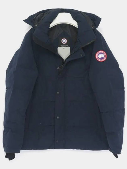 Wyndham Logo Patch Padding Navy - CANADA GOOSE - BALAAN 2