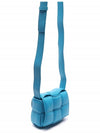 Candy Cassette Padded Mini Cross Bag Blue - BOTTEGA VENETA - BALAAN 4