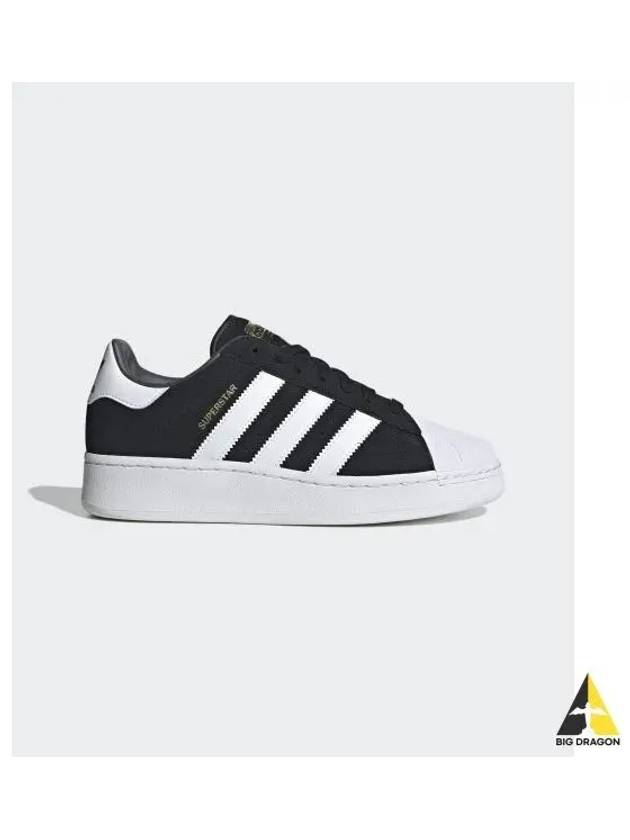 Superstar XLG Low Top Sneakers Core Black - ADIDAS - BALAAN 2