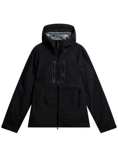 Nikoli Utility Hooded Zip-Up Jacket Black - J.LINDEBERG - BALAAN 2