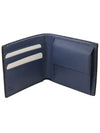 GG Interlocking Two-Tone Bifold Wallet Blue Black - GUCCI - BALAAN 5