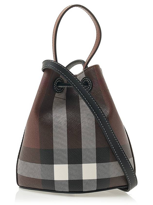 TB Mini Bucket Bag Dark Birch Brown - BURBERRY - BALAAN 4