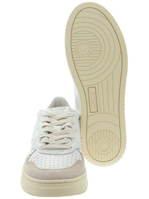 Medalist Suede Low Top Sneakers White - AUTRY - BALAAN 6