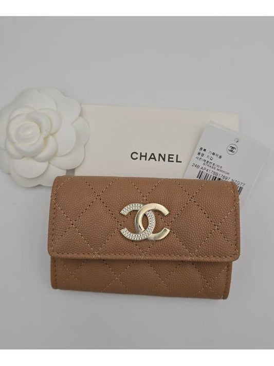 24B season snap card wallet dark beige AP4178 - CHANEL - BALAAN 2