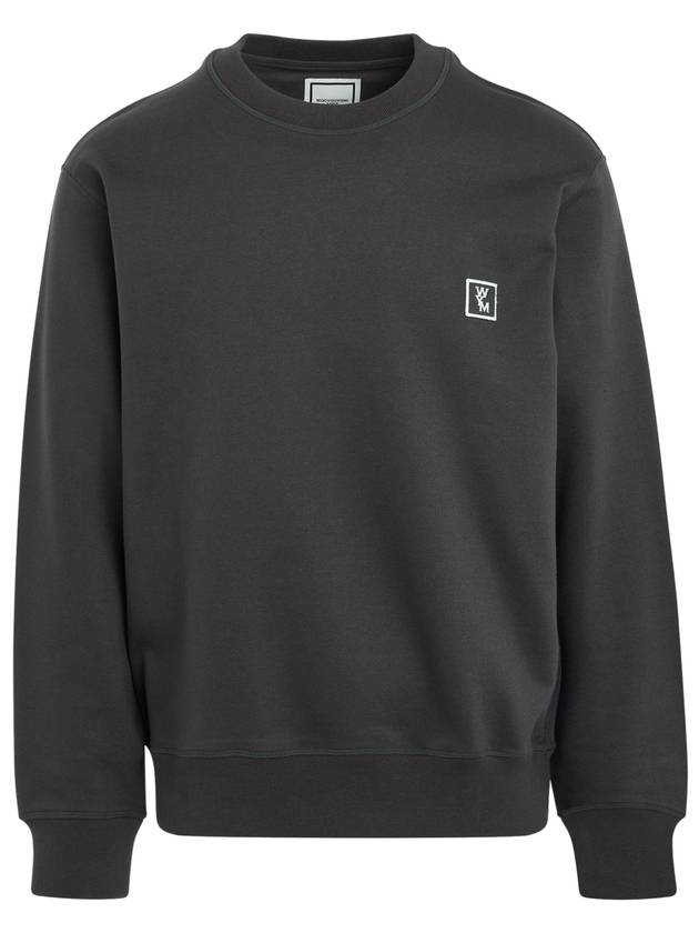 Back Logo Cotton Sweatshirt Dark Grey - WOOYOUNGMI - BALAAN 1