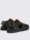 Brutus Leather Sandal Black - CAMPER - BALAAN 4