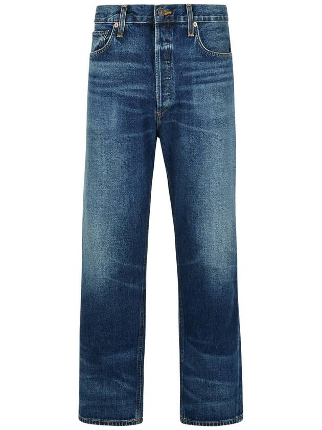 Agolde '90'S' Blue Denim Jeans - AGOLDE - BALAAN 1