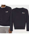 Double Fox Head Patch Classic Sweatshirt Anthracite - MAISON KITSUNE - BALAAN 2