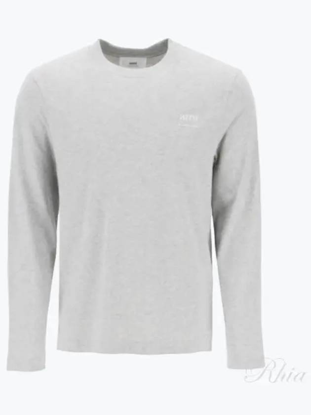 Alexandre Mattiussi Long Sleeve T-Shirt Grey - AMI - BALAAN 2