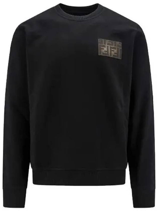 Jersey Sweatshirt Black - FENDI - BALAAN 2