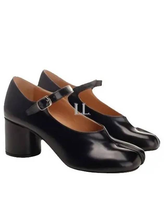 Tabi Mary Janes Pumpers Heel Black - MAISON MARGIELA - BALAAN 2