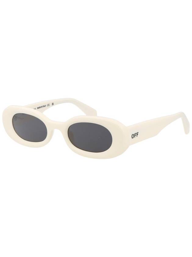 Amalfi oval frame sunglasses - OFF WHITE - BALAAN 3