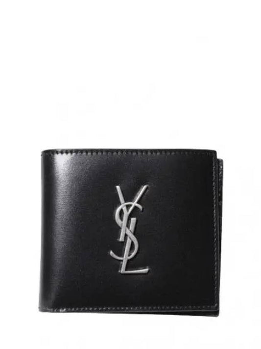 East West Monogram Bicycle Wallet Men - SAINT LAURENT - BALAAN 1