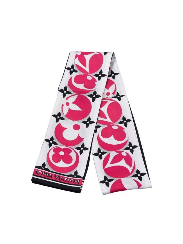 Monogram Marble Classic Bandeau Scarf Pink White - LOUIS VUITTON - BALAAN 1