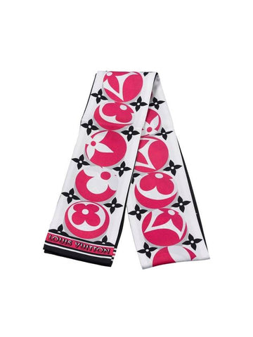 Monogram Marble Classic Bandeau Scarf Pink White - LOUIS VUITTON - BALAAN 1