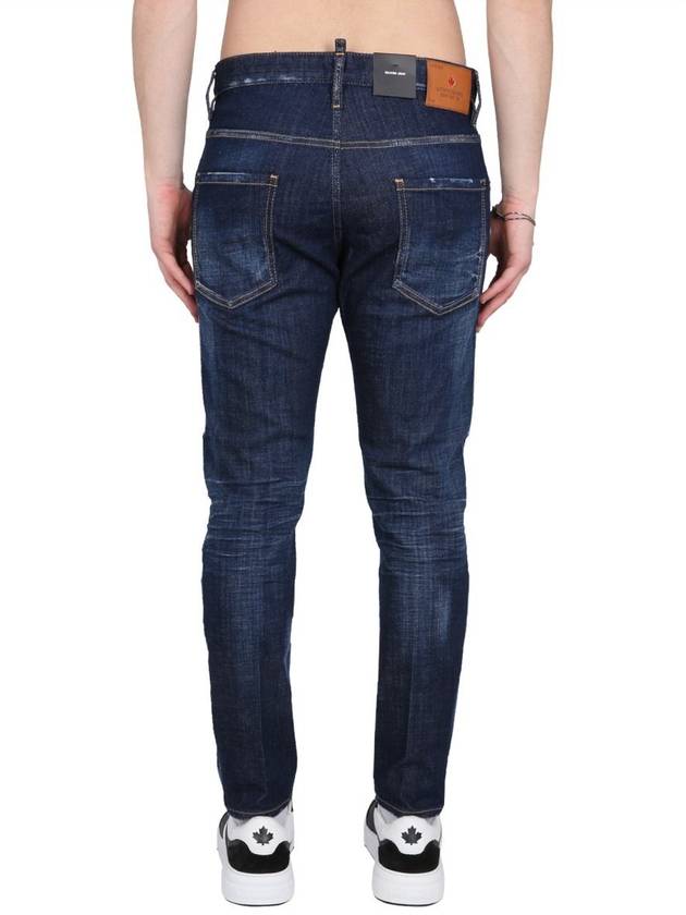 Skater Washed Jeans Blue - DSQUARED2 - BALAAN 7