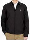 Harrington Windbreaker Black - POLO RALPH LAUREN - BALAAN 2