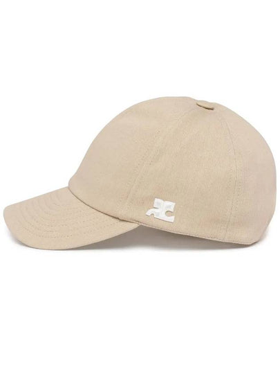 Signature Cotton Ball Cap Sand - COURREGES - BALAAN 2