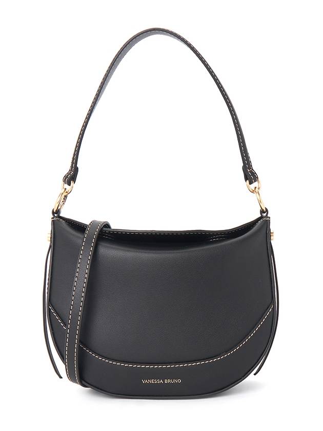 Logo Shoulder Bag Black - VANESSA BRUNO - BALAAN 2