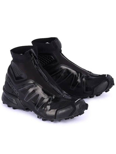 Snowcross High Top Sneakers Black Magnet - SALOMON - BALAAN 2