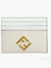 FF Diamond Card Wallet Ivory - FENDI - BALAAN 2