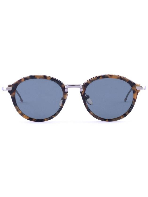 Eyewear Tortoiseshell Round Frame Sunglasses UES011AG0003 - THOM BROWNE - BALAAN 2