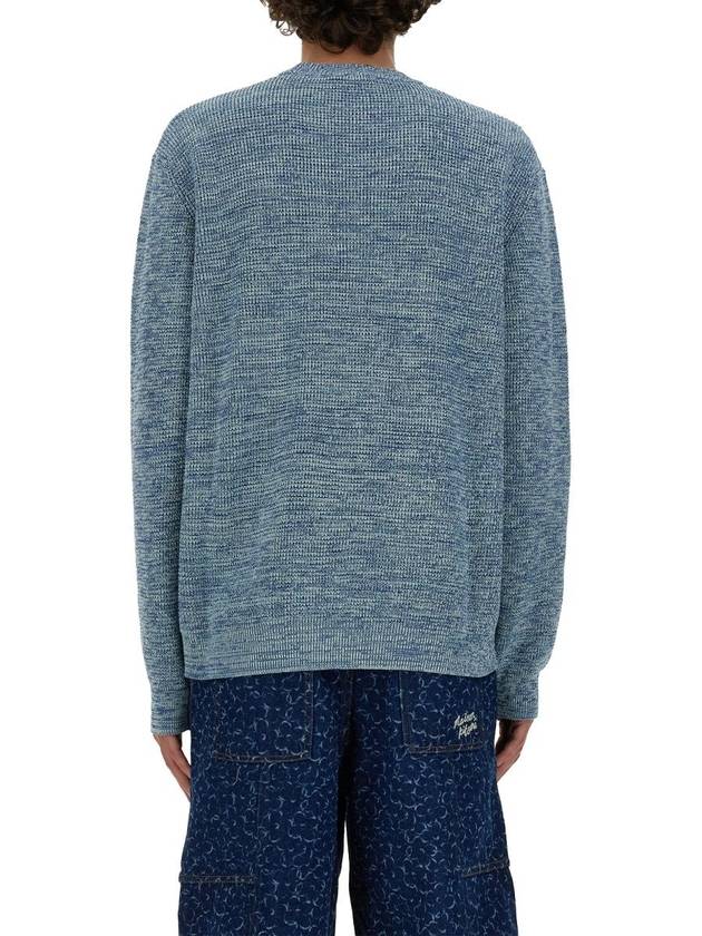 Sweater MM00807KT1108 H476 Light Blue - MAISON KITSUNE - BALAAN 5