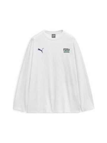 The2top Player Team Long Sleeve T-Shirt White - PUMA - BALAAN 1