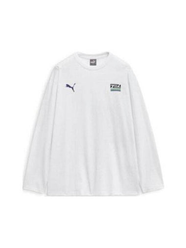 The2top Player Team Long Sleeve T-Shirt White - PUMA - BALAAN 1