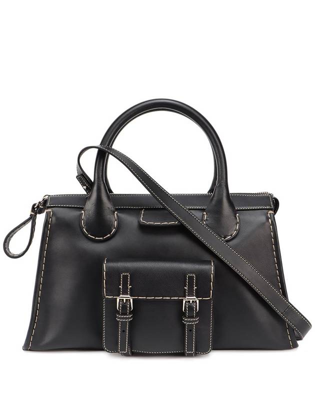 Edith Medium Day Tote Bag Black - CHLOE - BALAAN 2