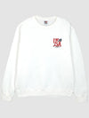 Iconic USA Logo Print Sweatshirt Ivory - AUTRY - BALAAN 3