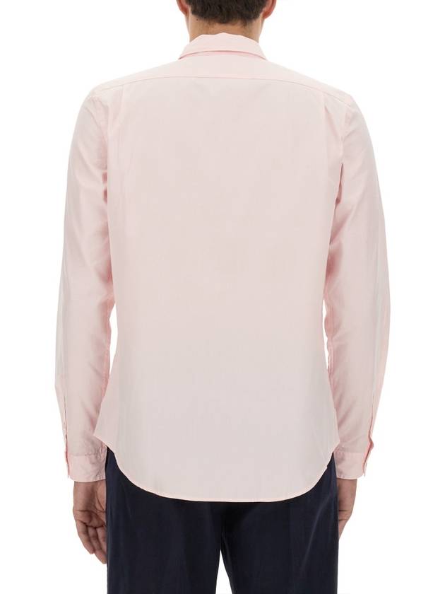 Zebra Patch Long Sleeve Shirt Light Pink - PAUL SMITH - BALAAN 4