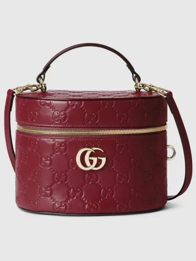 GG Leather Tote Bag Red - GUCCI - BALAAN 2