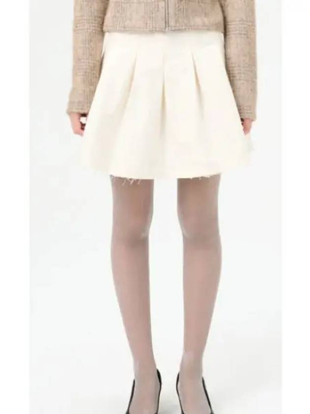 Object Pleats Skirt White - OUR LEGACY - BALAAN 2