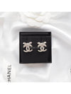 CC logo ribbon crystal earrings ABA922 - CHANEL - BALAAN 7