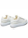 Larry Two Tone Suede Leather Low Top Sneakers White - ALEXANDER MCQUEEN - BALAAN 4