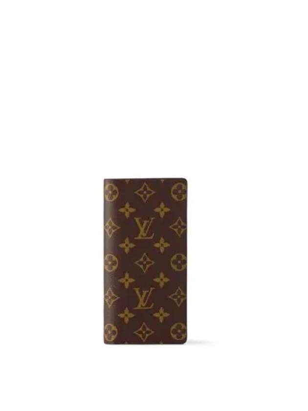 Brazza Monogram Long Wallet Brown - LOUIS VUITTON - BALAAN 2