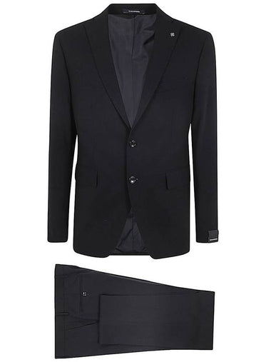 Tagliatore Crepe Effect Classic Suit Clothing - TAGLIATORE - BALAAN 1