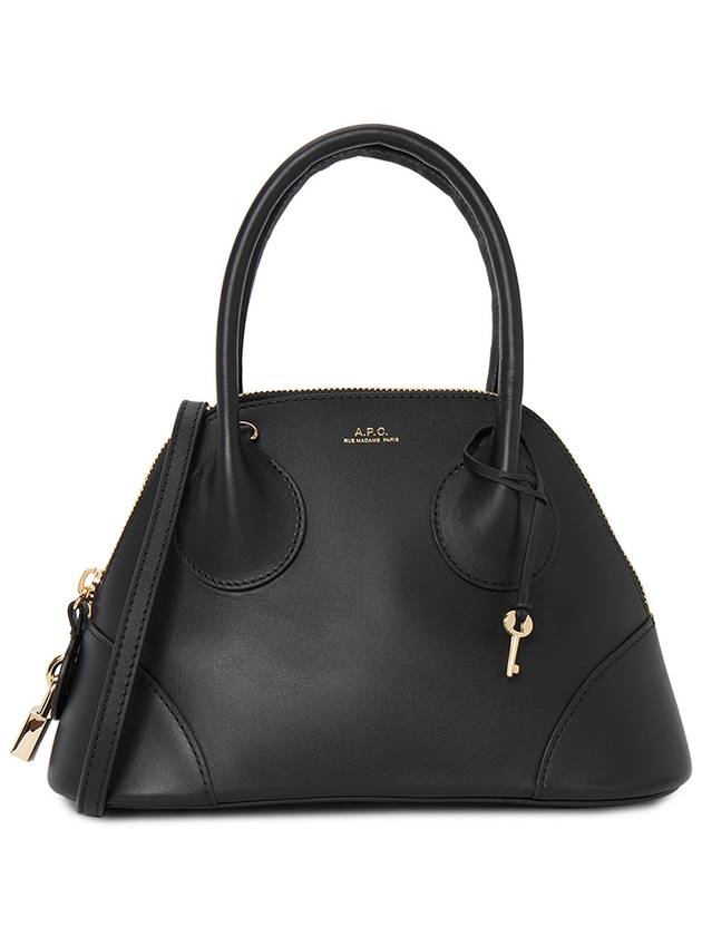 Emma Small Leather Tote Bag Black - A.P.C. - BALAAN 2