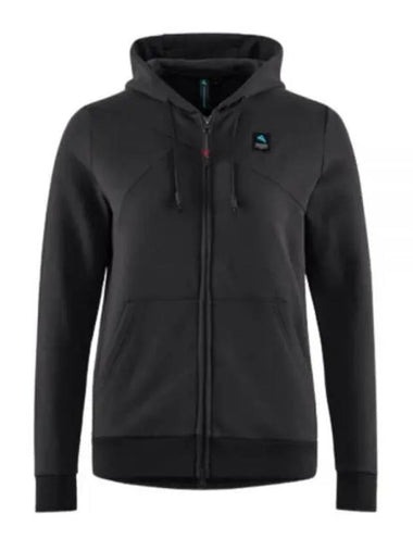 Women's Runa Maker Zip Up Hoodie Raven - KLATTERMUSEN - BALAAN 1