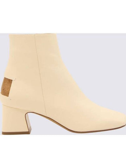 Four Stitch Decotique Ankle Middle Boots White - MAISON MARGIELA - BALAAN 2