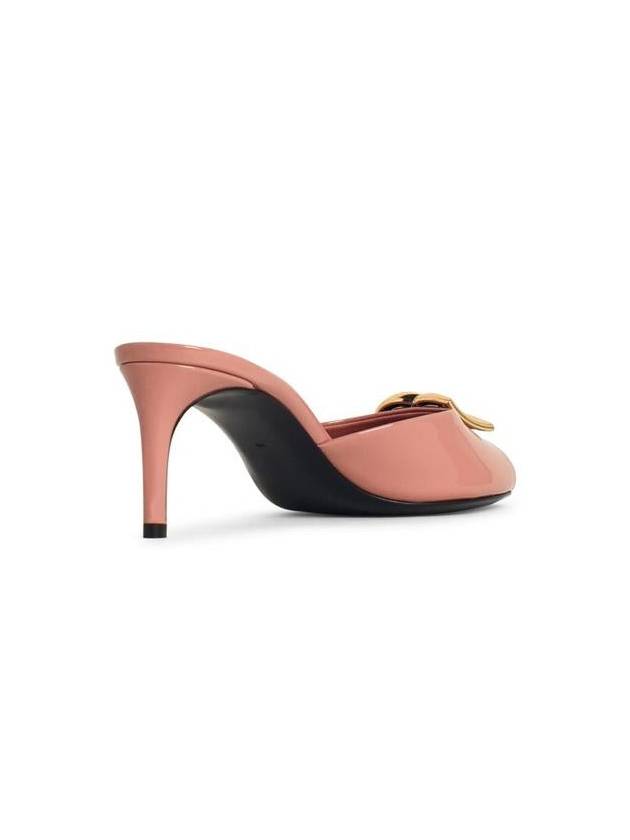 Dolce & Gabbana Pink Leather Sandals - DOLCE&GABBANA - BALAAN 3