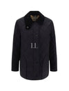 Diamond Quilted Thermoregulated Barn Jacket Black - BURBERRY - BALAAN 2