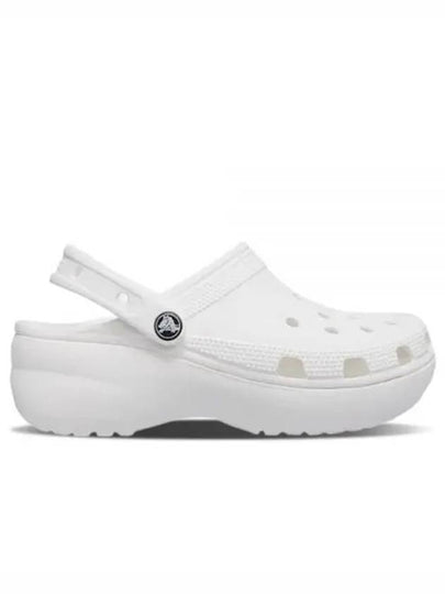 Classic Platform Clog Sandals White - CROCS - BALAAN 2