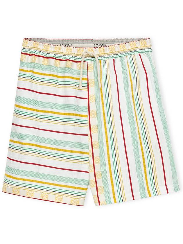 Paula Ibiza Short Pants H616Y04W374675 GREEN RED YELLOW MULTICOLOUR - LOEWE - BALAAN 2