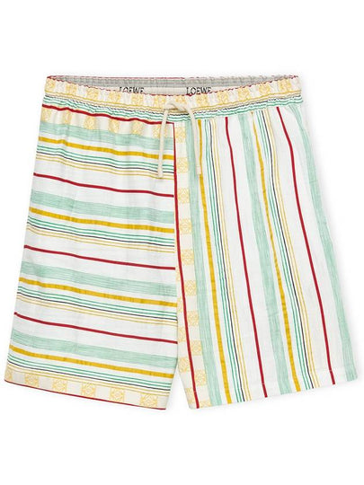 Paula Ibiza Short Pants H616Y04W374675 GREEN RED YELLOW MULTICOLOUR - LOEWE - BALAAN 2