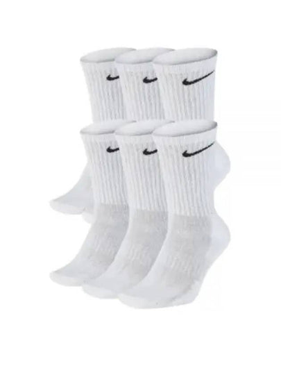 Everyday Cushioned Socks 3 Pack White - NIKE - BALAAN 2